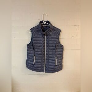 Tommy Hilfiger Sport Quilted Down Puffer Vest Gray XL Lightweight